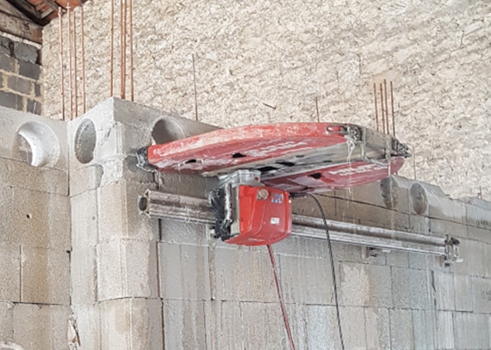 Sciage béton Limoges | Découpe mur, dalle